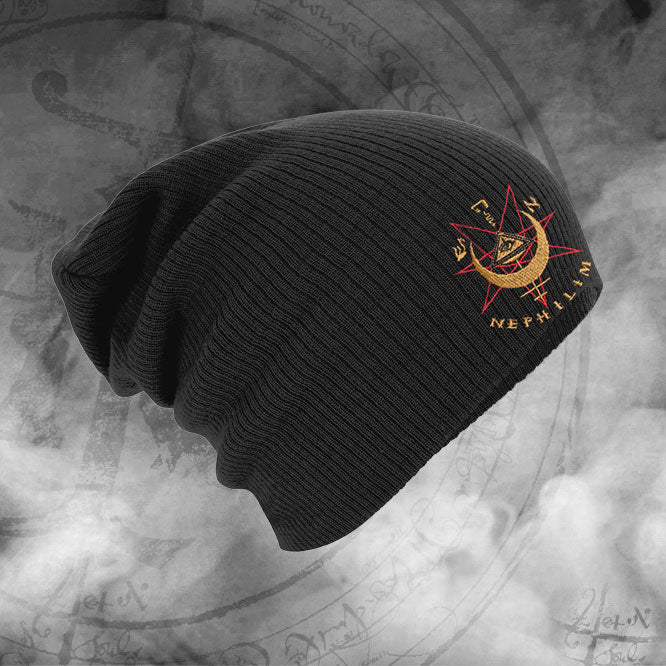 Red/Gold Logo- Slouch Beanie