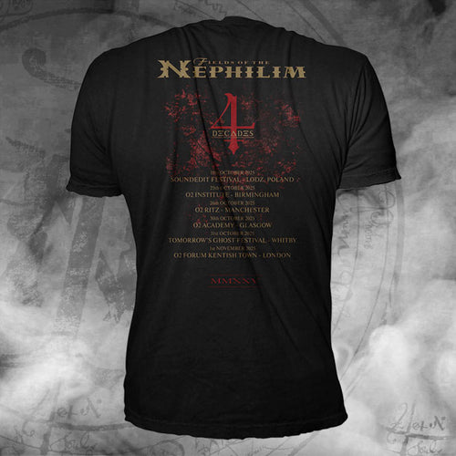 4 Decades 2025 Tour T-Shirt (Colour Version)